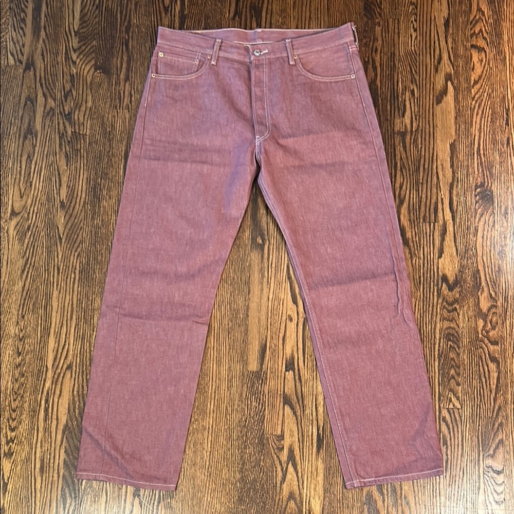 Levi’s 501 Straight Leg Pink Jeans